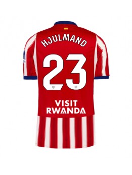 Atletico Madrid Morten Hjulmand #23 Replika Hemmakläder 2026-27 Kortärmad